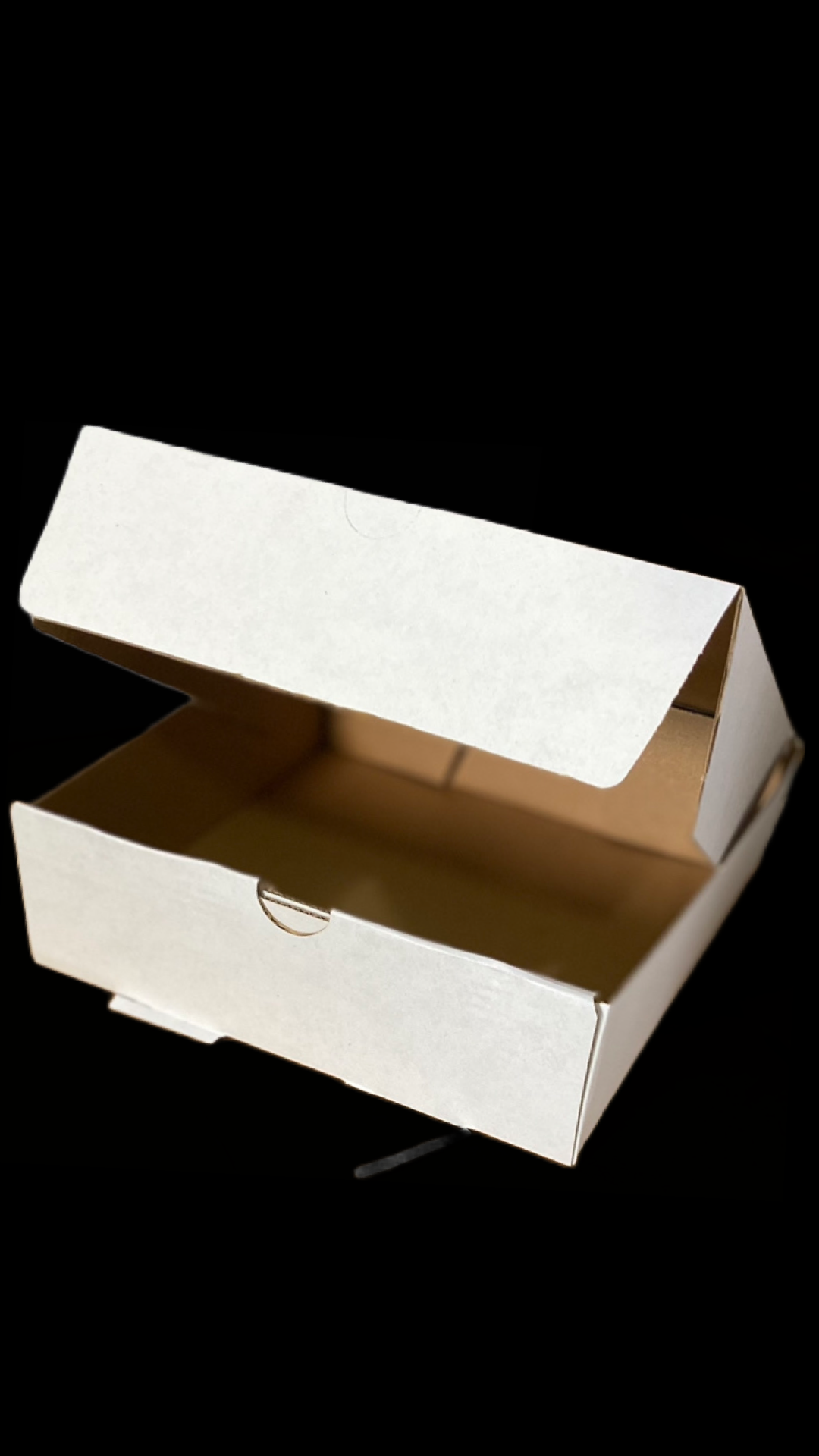 CATERING PLATTER BOXES - 8” x 8” x 2.5”  / WHITE WITH WINDOW_2