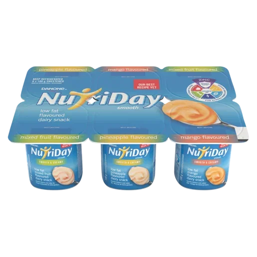 Danone Nutriday Strawberry 6 x 100g_0