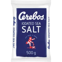 Cerebos Iodated Sea Salt 500g