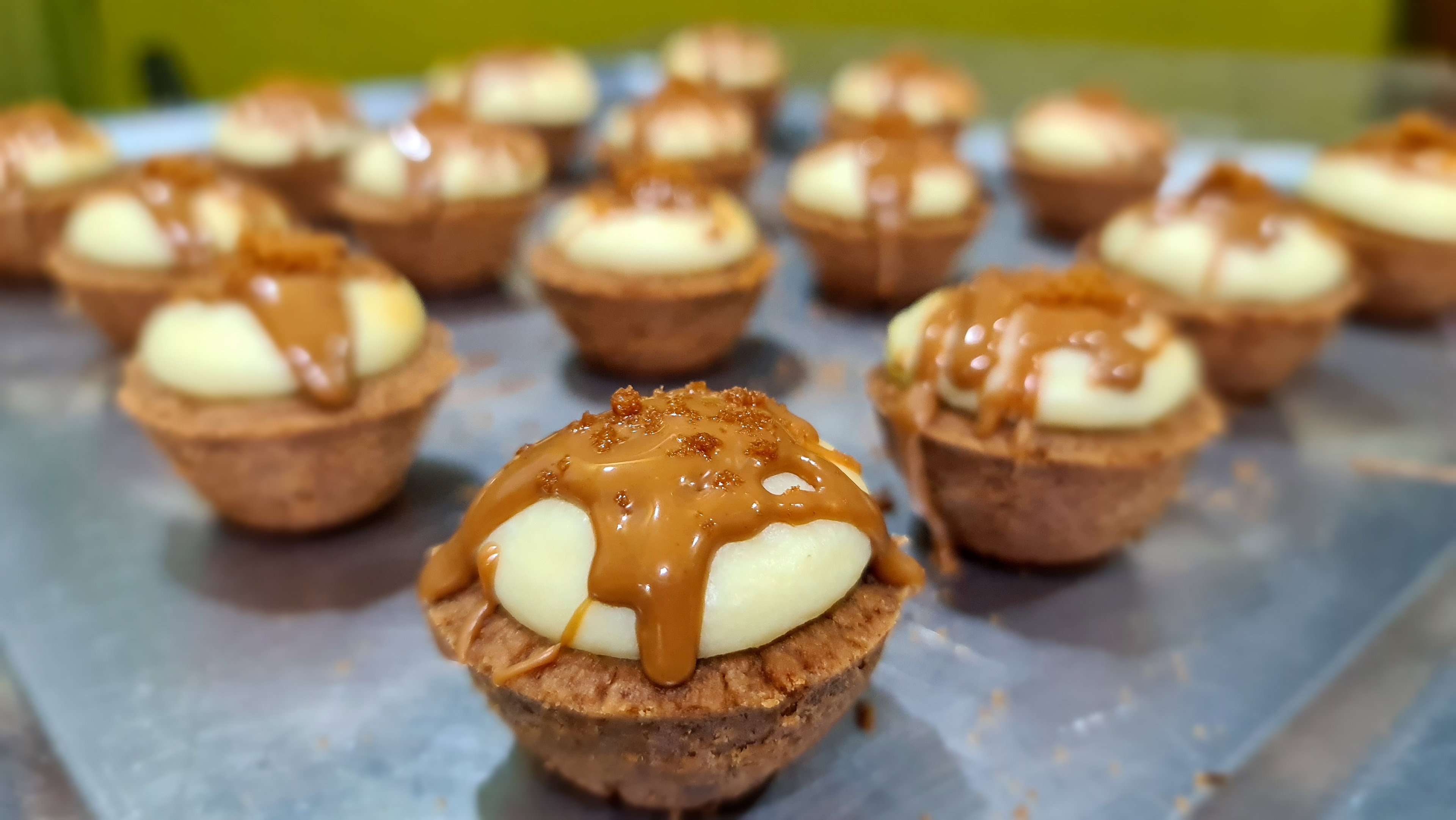 BISCOFF LEMONADE CHEESE TART