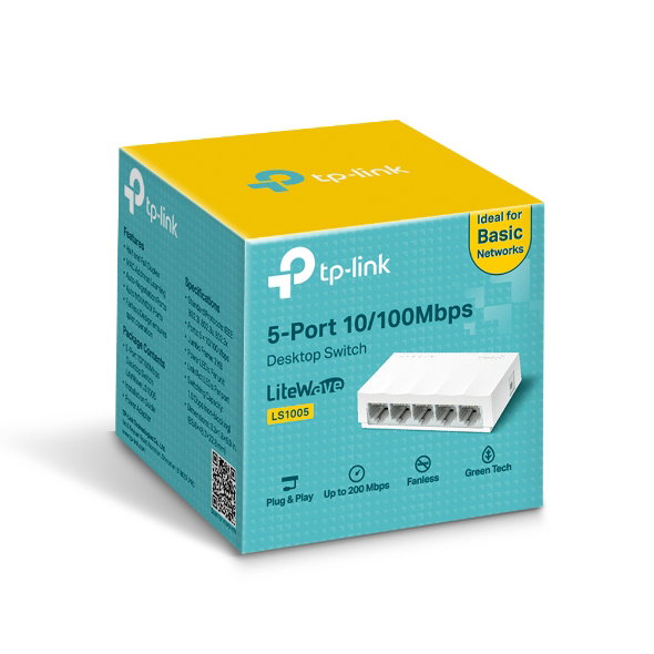 TP-Link LS1005 5 Port Desktop Switch
