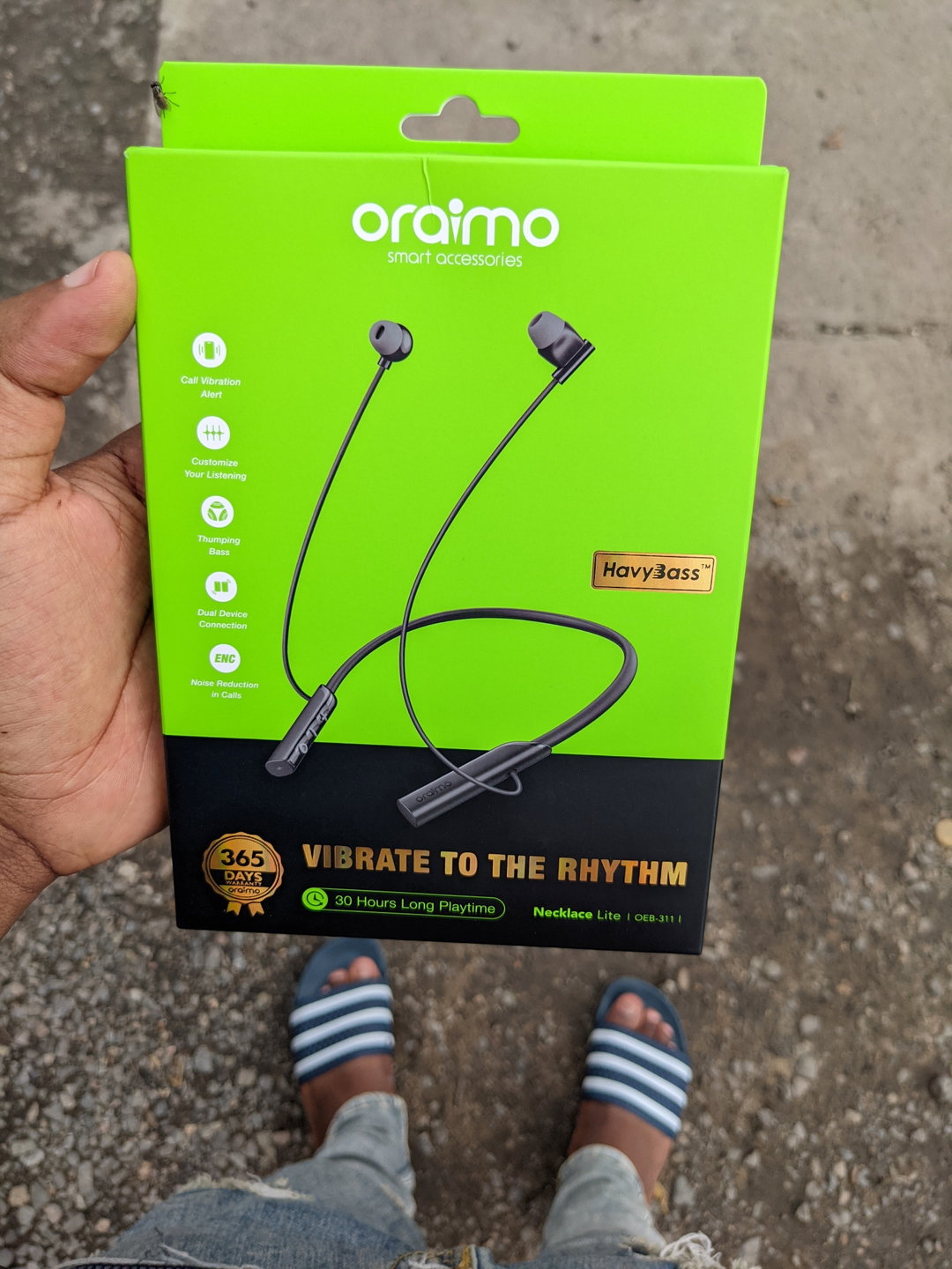 Oraimo Necklace lite avec vibreur OEB-311