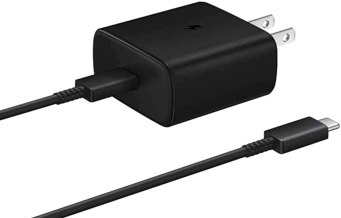 Samsung 45W (3 Pin) USB-C Fast Charging Wall Charger with Cable_0