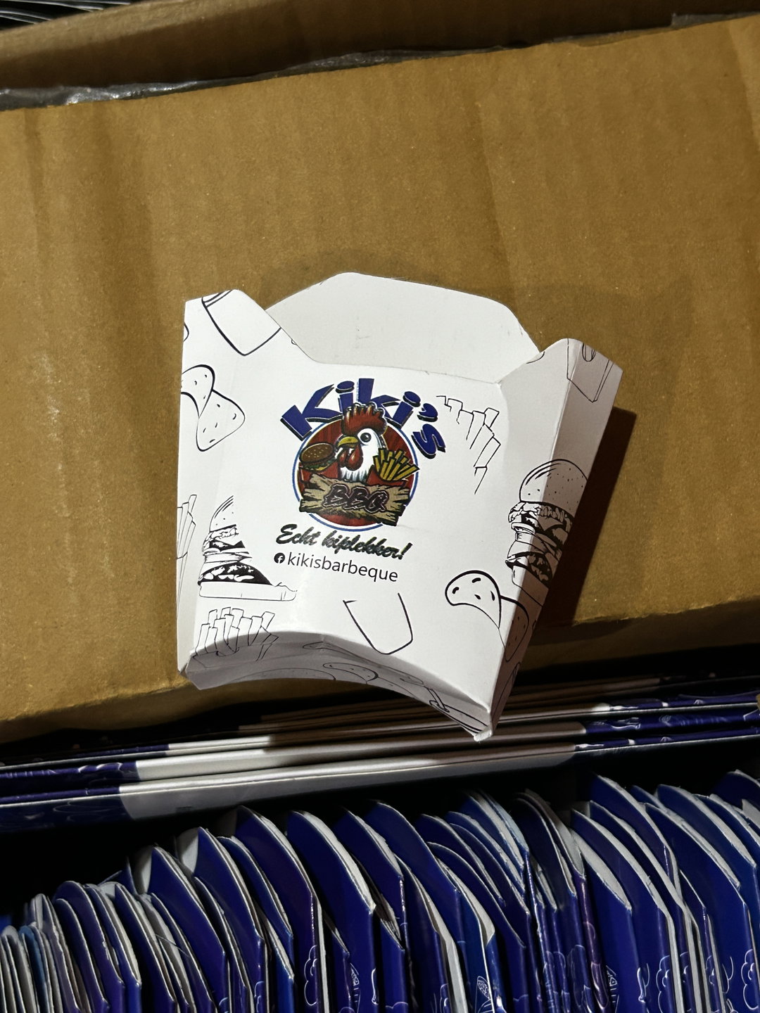 Branded French fries (chips) packs