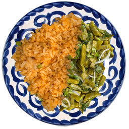 Orden de Ensalada de Nopales con arroz 