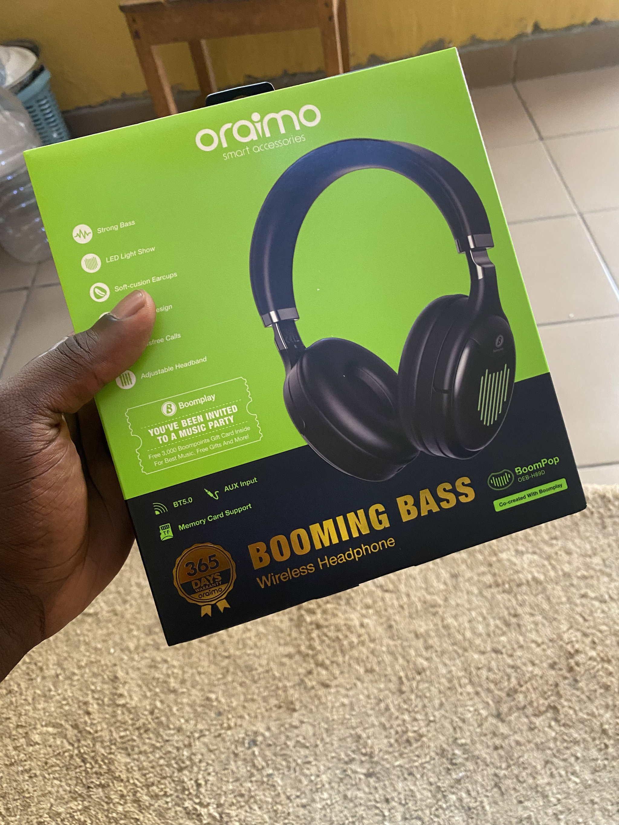 Oraimo casque Boomplay_2