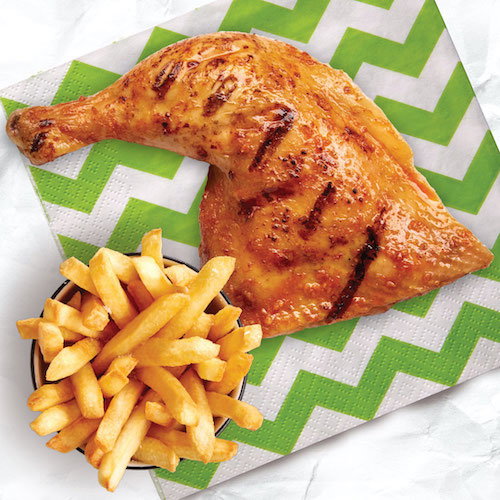 1/4 Chicken + Chips