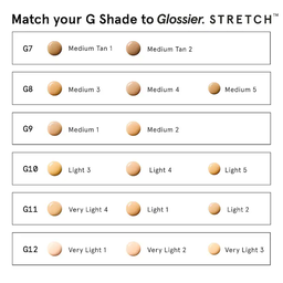 Glossier Stretch Fluid Foundation for Buildable Coverage 30ml