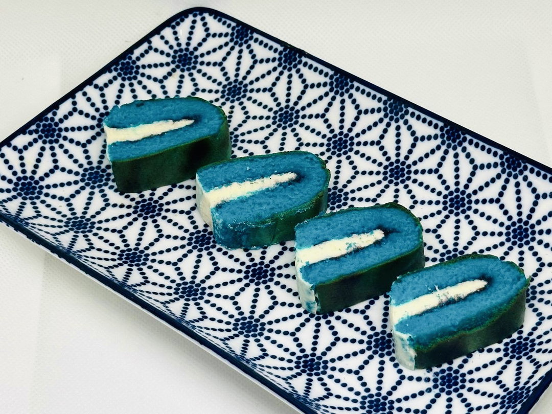 Kek Roll Tapak Kuda Cheese Blueberry
