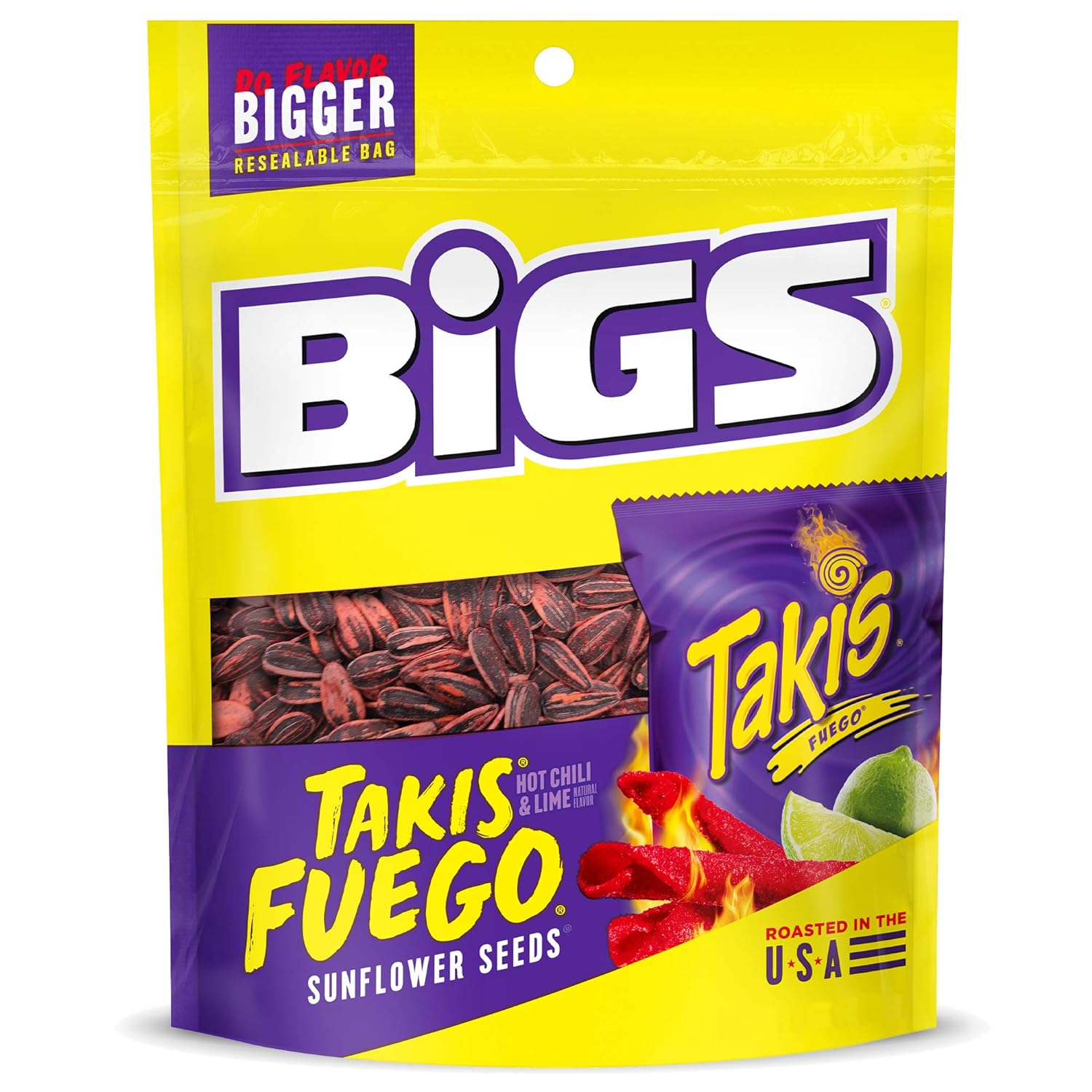 Takis Fuego Sunflower Seeds Hot Chili Lime Flavor_0