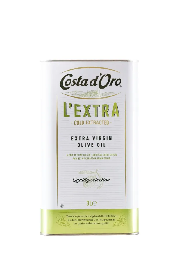 Costa d'Oro Extra Virgin Olive Oil 3L_0