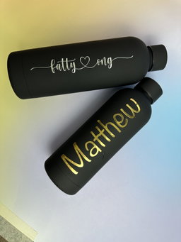 Matte Stainless Steel Thermal Bottle 