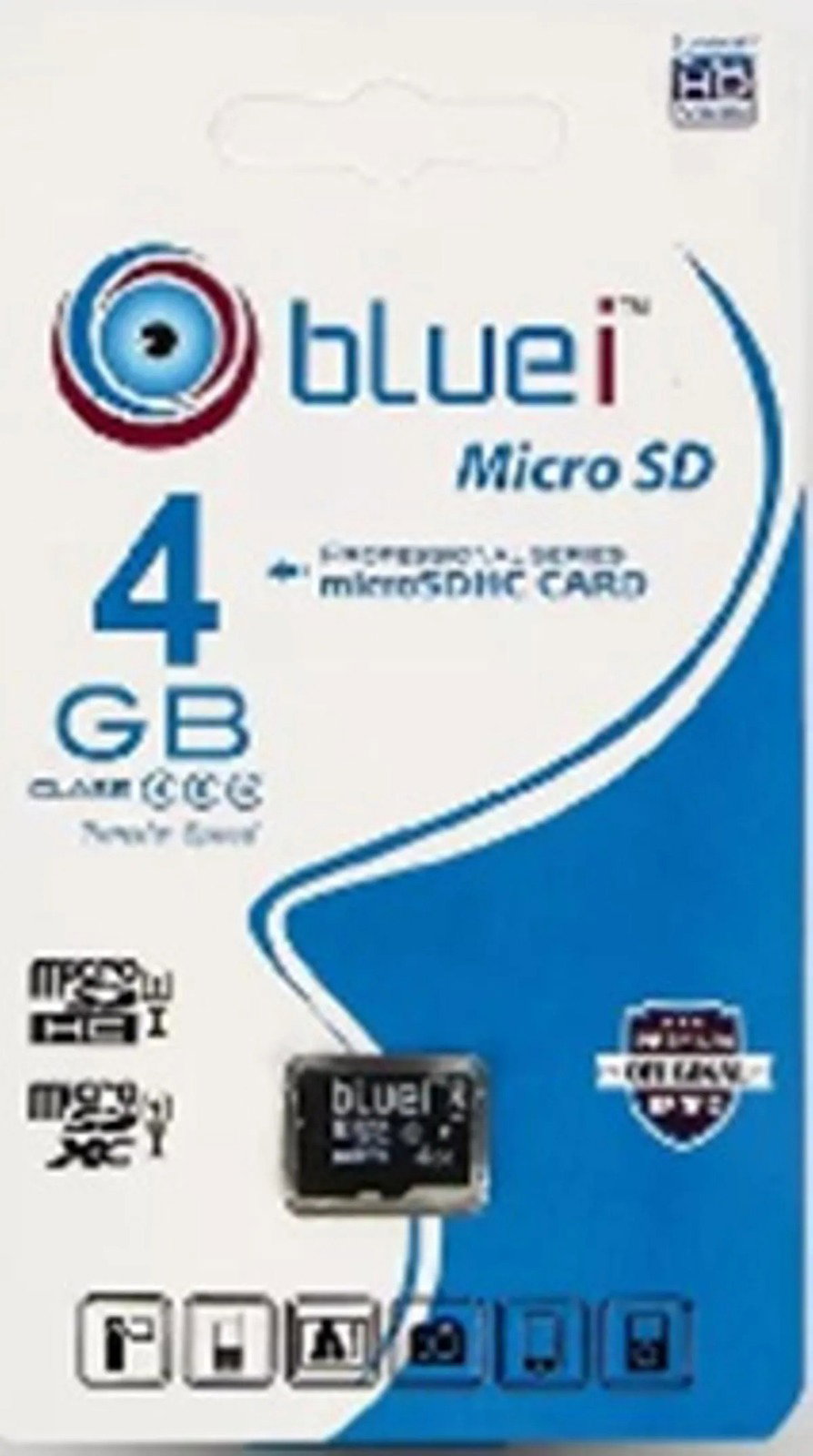 Bluei 4 GB Memory Card With Warranty_1