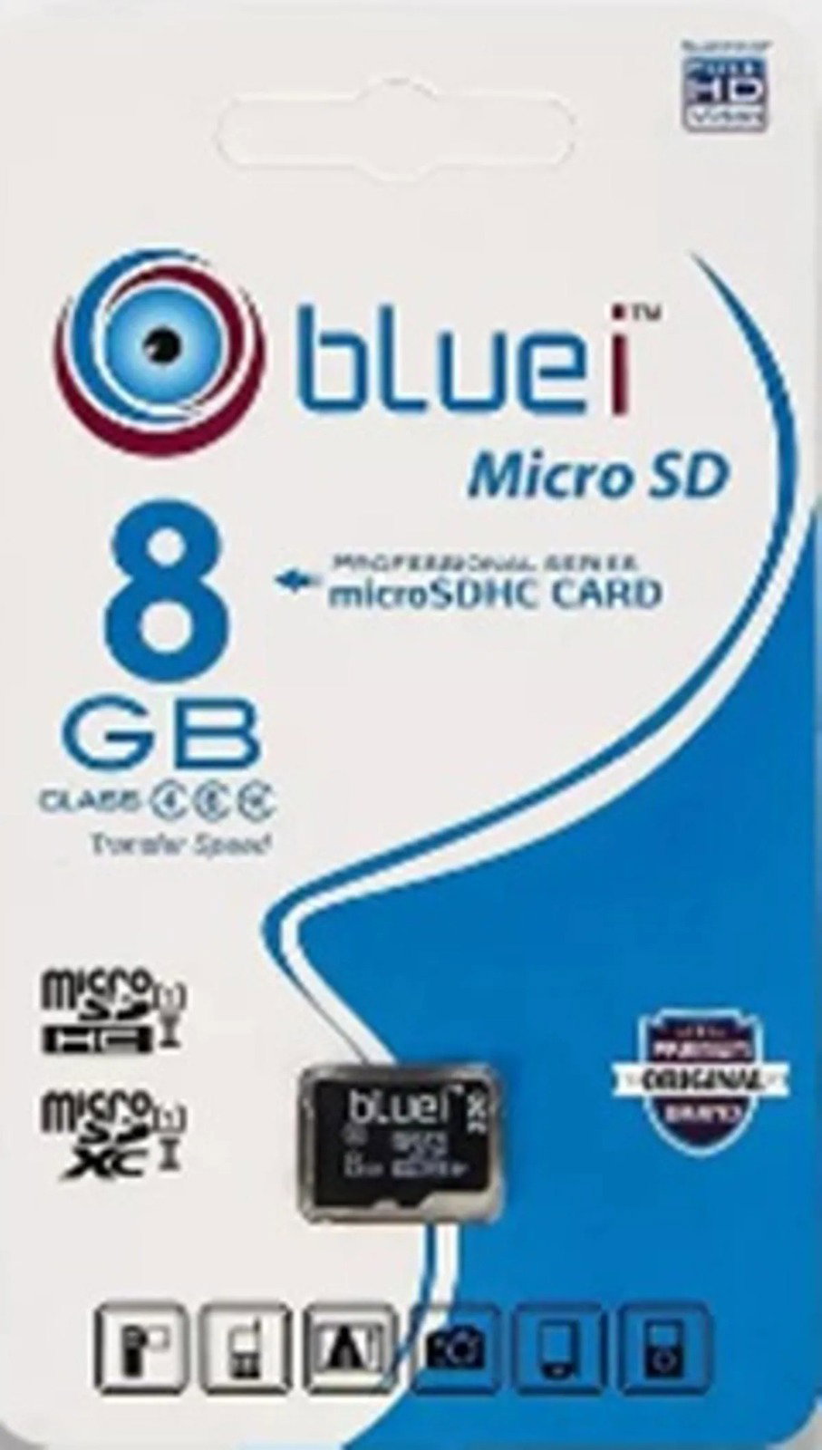 Bluei 8 GB Memory Card With Warranty_1