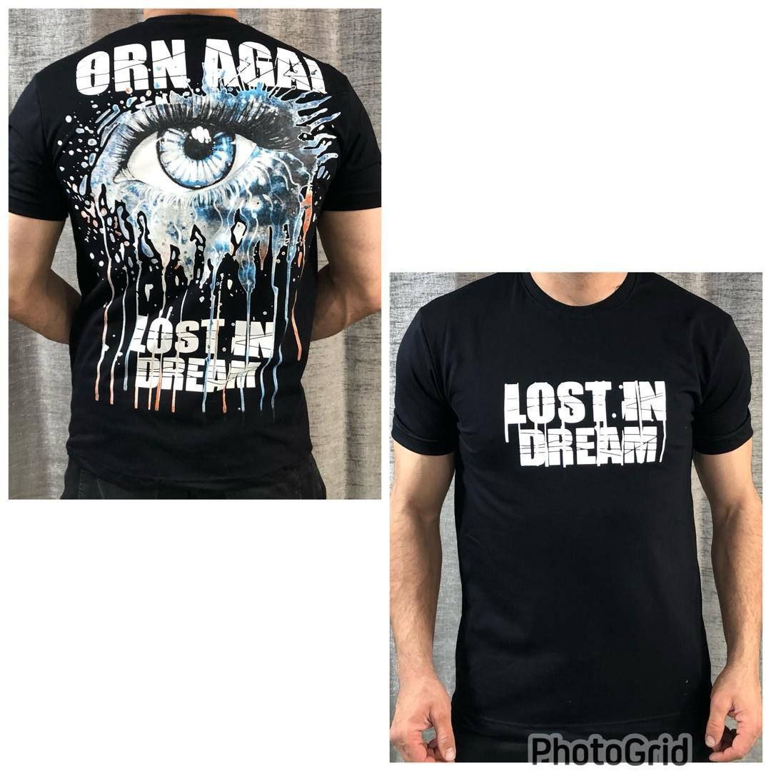 Body Black printed tatoo shirtبودي اسود تاتو_0