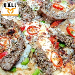 Pizza 'Vito' - Steak Alfredo Sauce