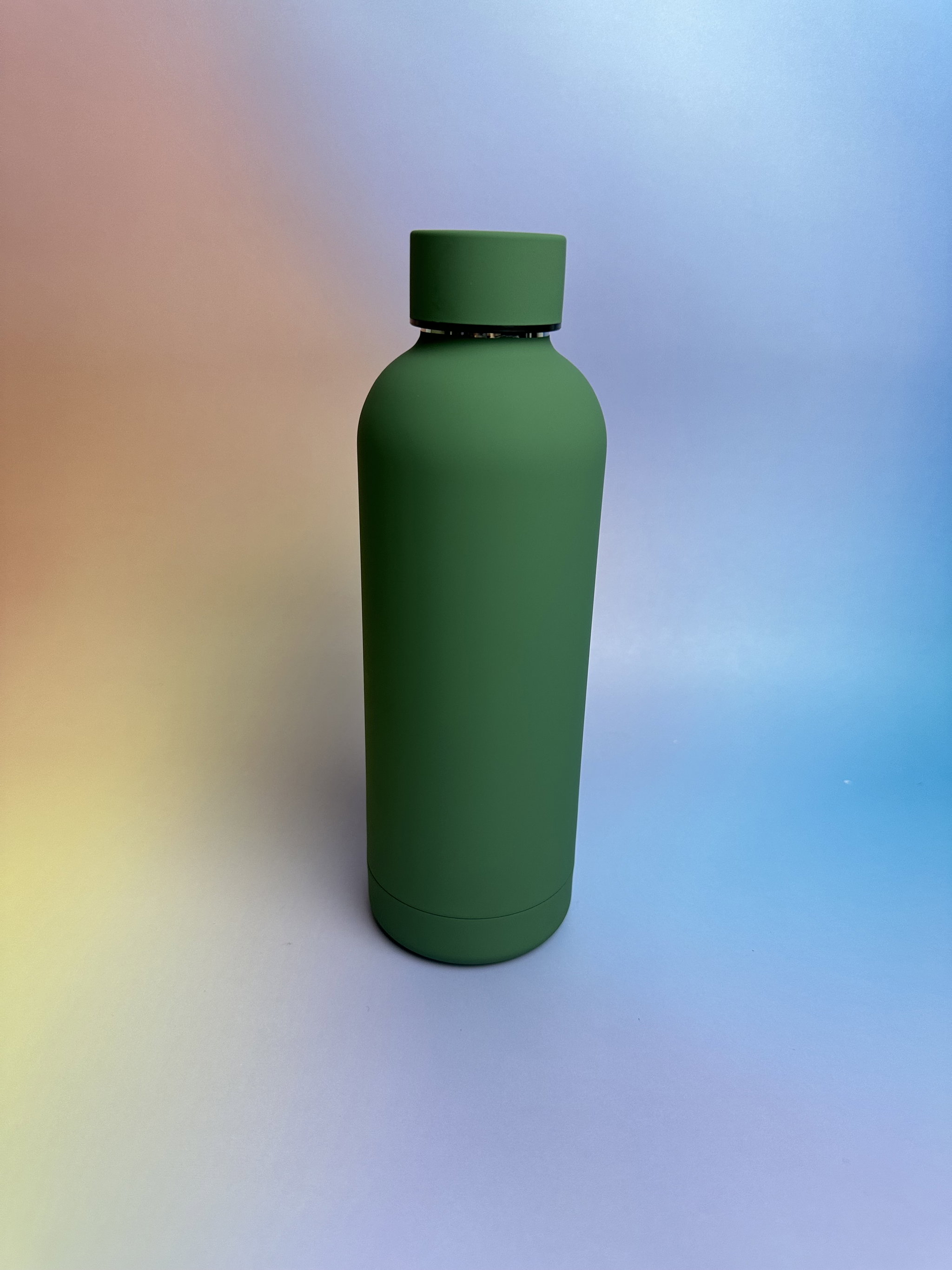Matte Stainless Steel Thermal Bottle _3