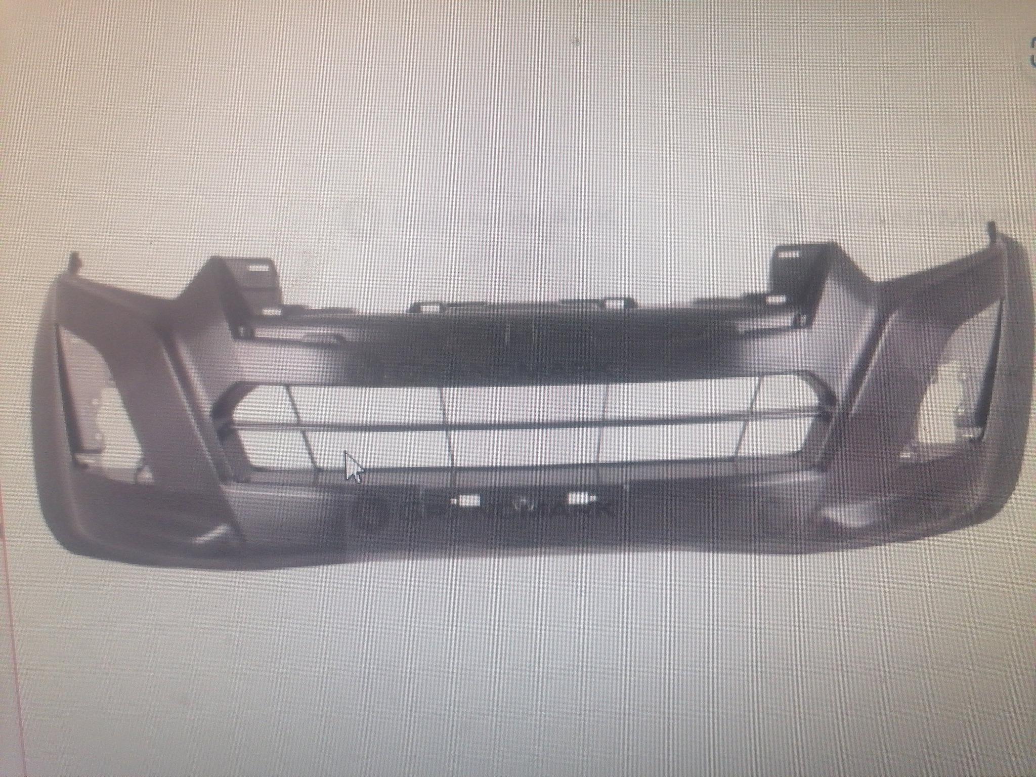 Isuzu 2016 front bumper _0