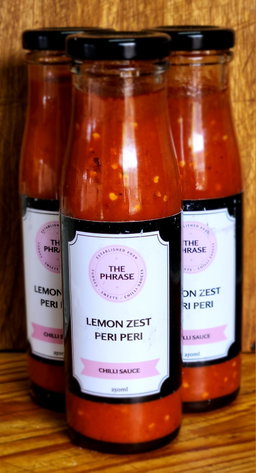 Lemon Zest Peri Peri Sauce 250ml Bottle