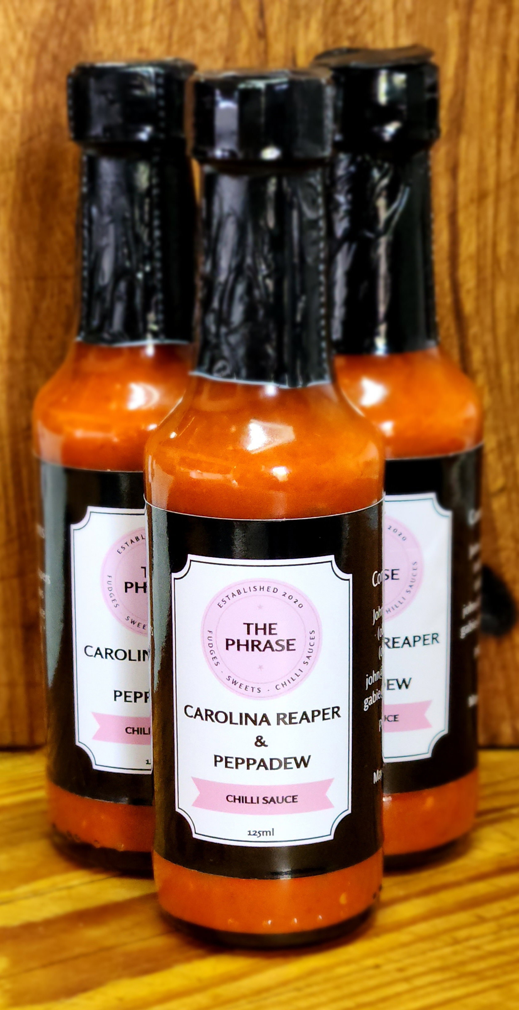Carolina Reaper & Peppadew Sauce 125ml Bottle