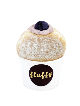 Fluffy Blueberry Cream