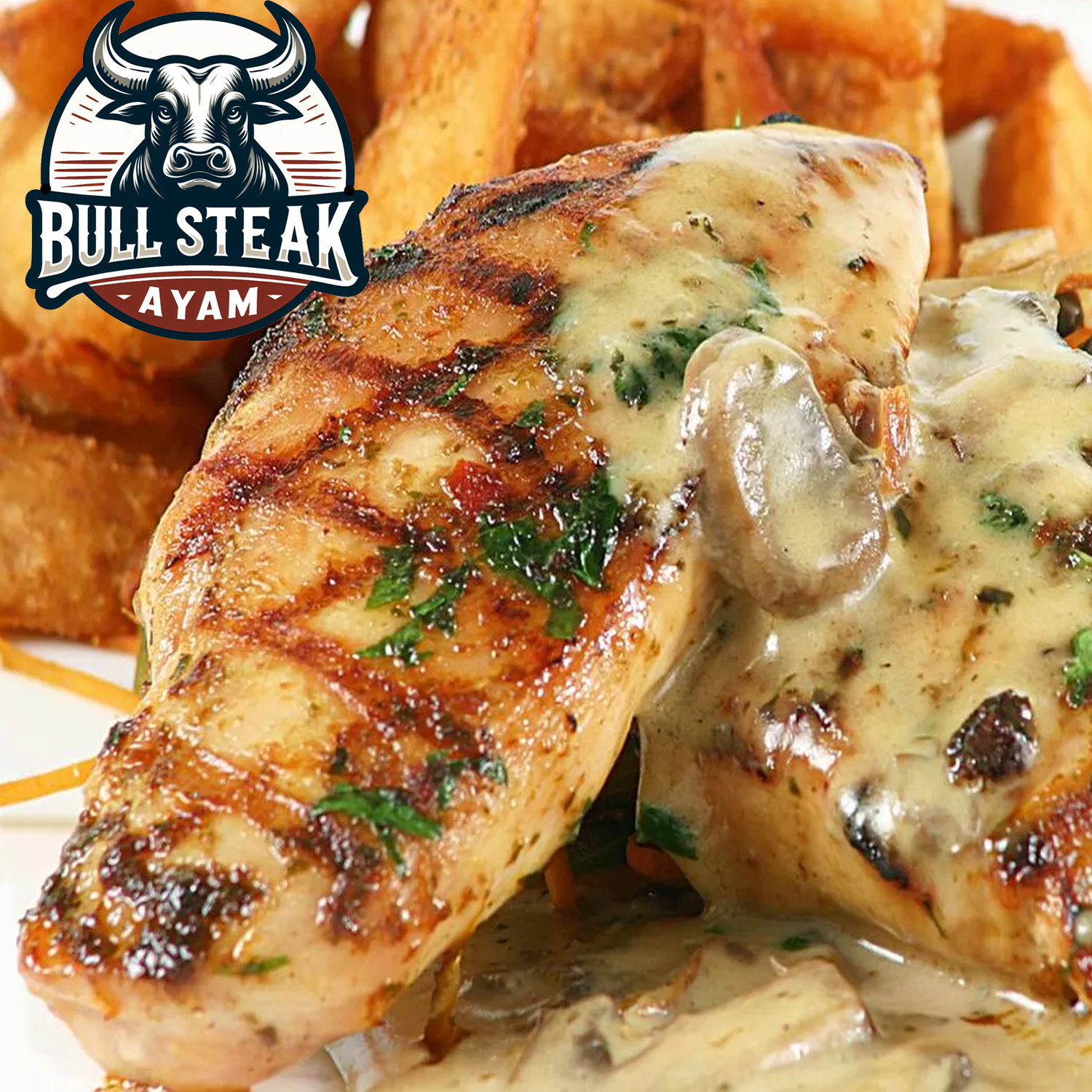 Steak Ayam - Kentang Goreng Prancis 150Gr_0