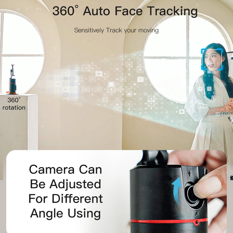 360 Degree Al Auto Face Tracking PTZ Bracket_5