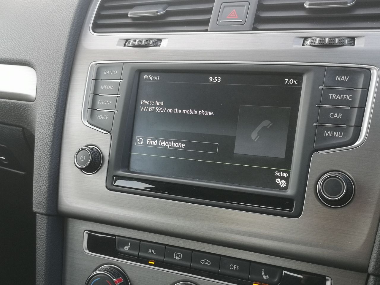 VW GOLF 7, R, GTI, TSI HIGH SPEC ANDROID RADIO _1