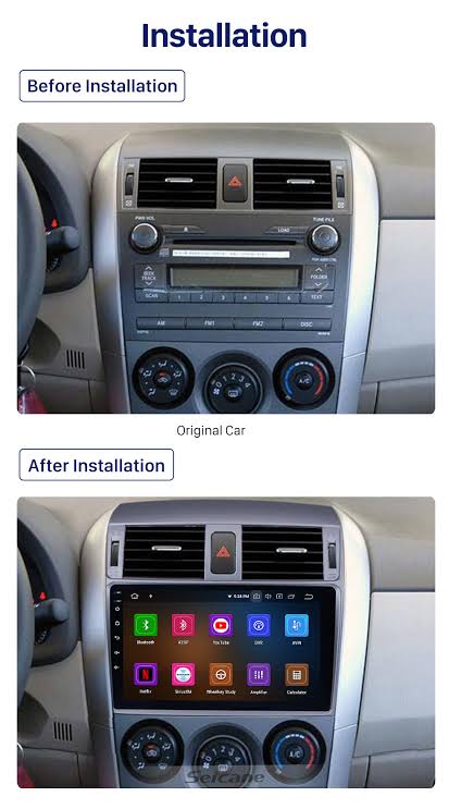 TOYOTA COROLLA PROFESSIONAL HIGH SPEC ANDROID RADIO _1