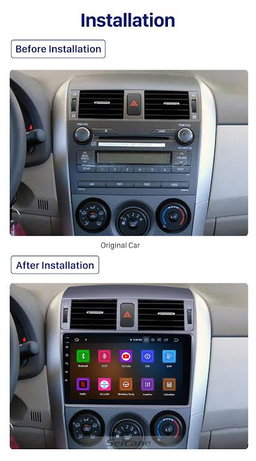 TOYOTA COROLLA PROFESSIONAL HIGH SPEC ANDROID RADIO 