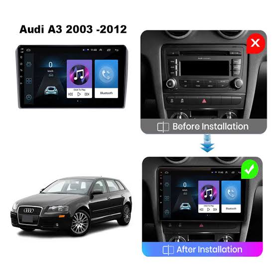 AUDI A3 2006 - 2012 HIGH SPEC ANDROID RADIO _1