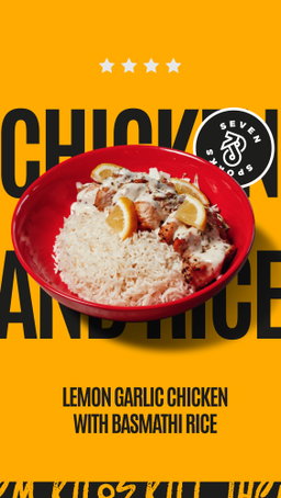 Lemon Garlic Chicken Bowl