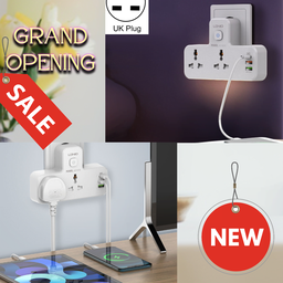 Multifunctional Home Fast Charging Socket with Night Light