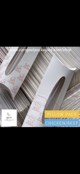 SHAWARMA PILLOW PACKS - CHICKEN & BEEF / WINDOWED AND NON WINDOWED 