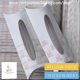SHAWARMA PILLOW PACKS - CHICKEN & BEEF / WINDOWED AND NON WINDOWED 