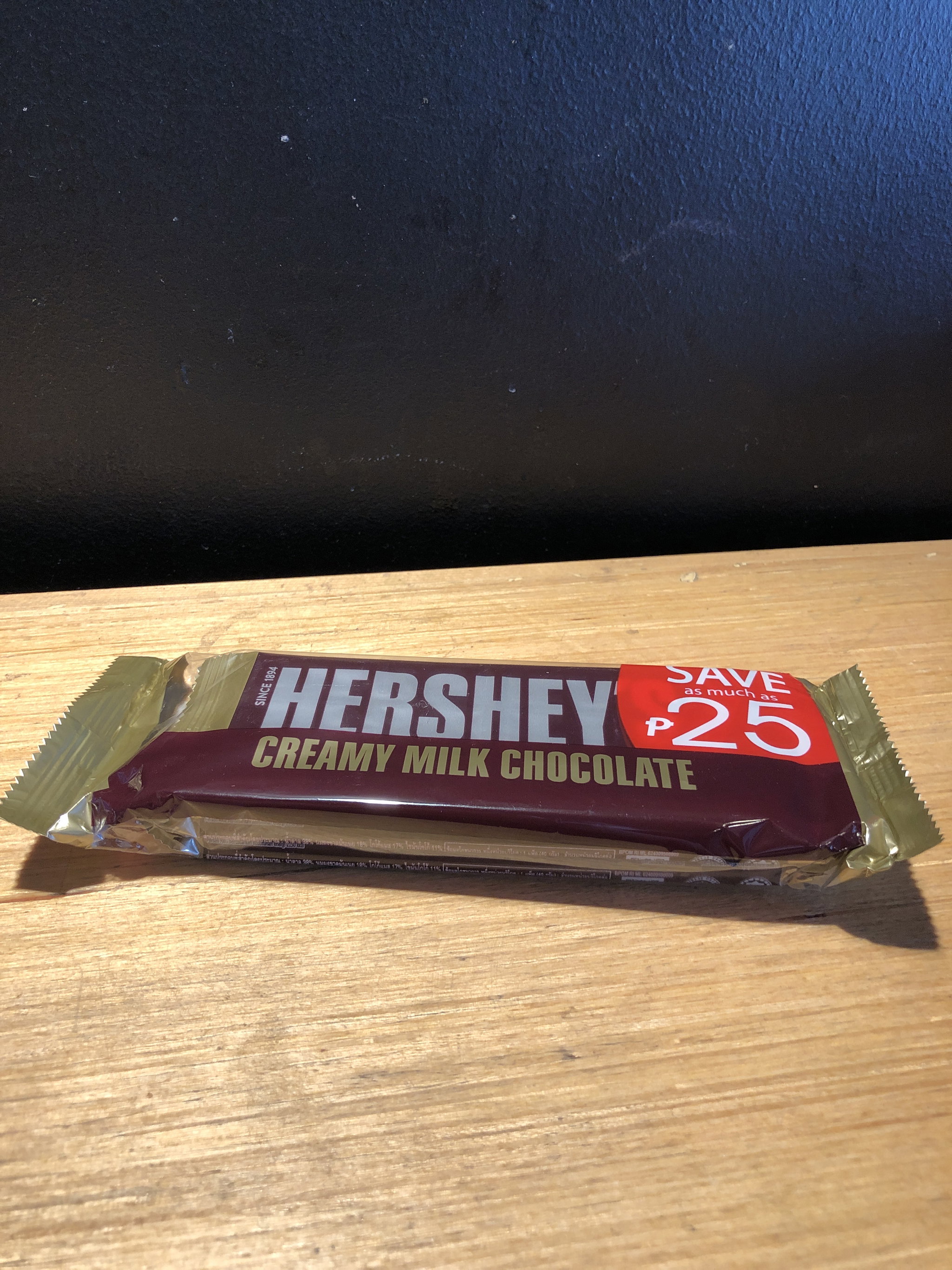 Hershey’s Milk Chocolare Bar (3) 40g_1