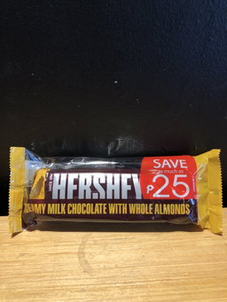 Hershey’s Milk Chocolate with Whole Almonds Bar (3) 40g
