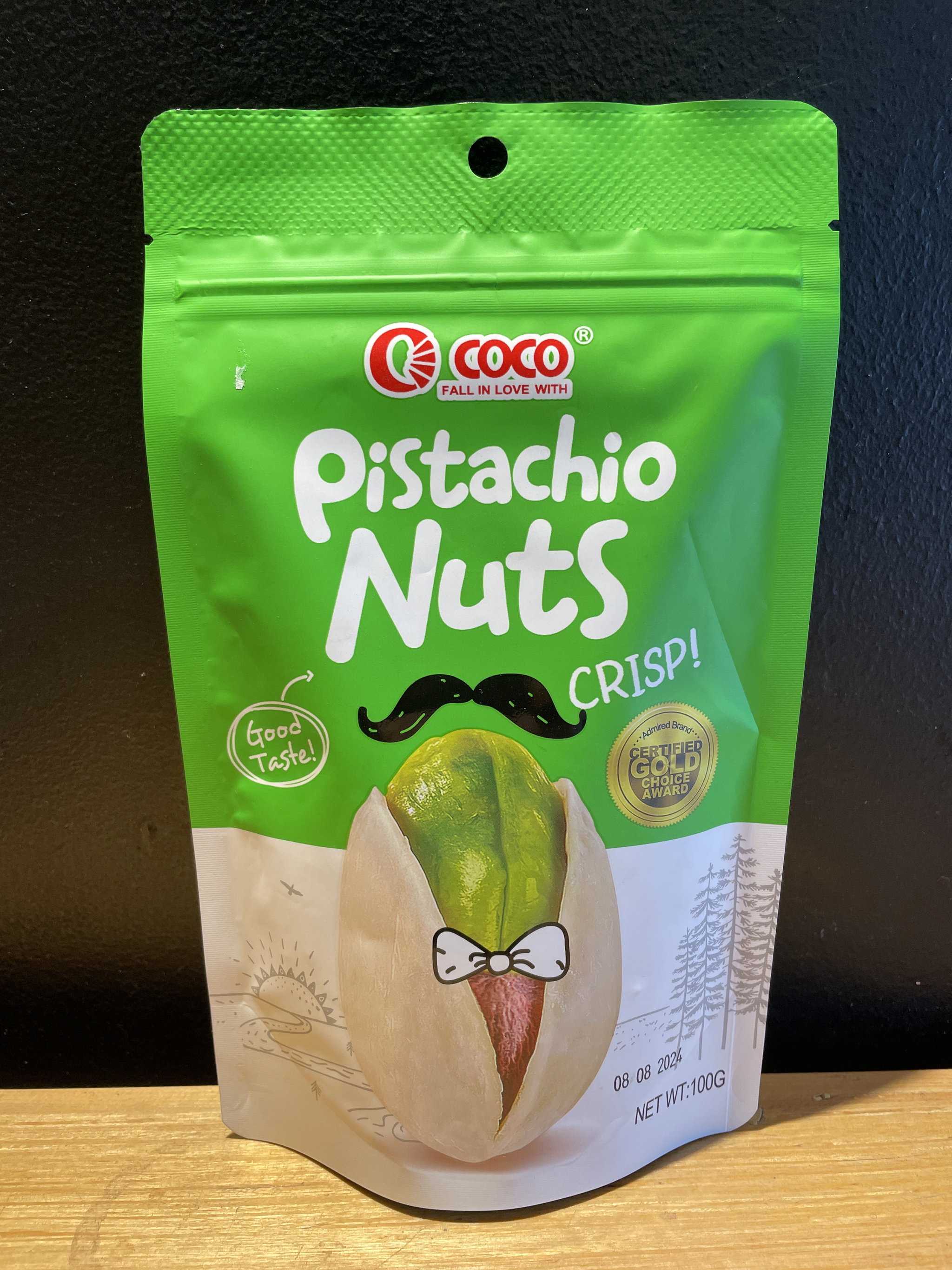 Coco Pistachio Nuts Crisp 100g_0