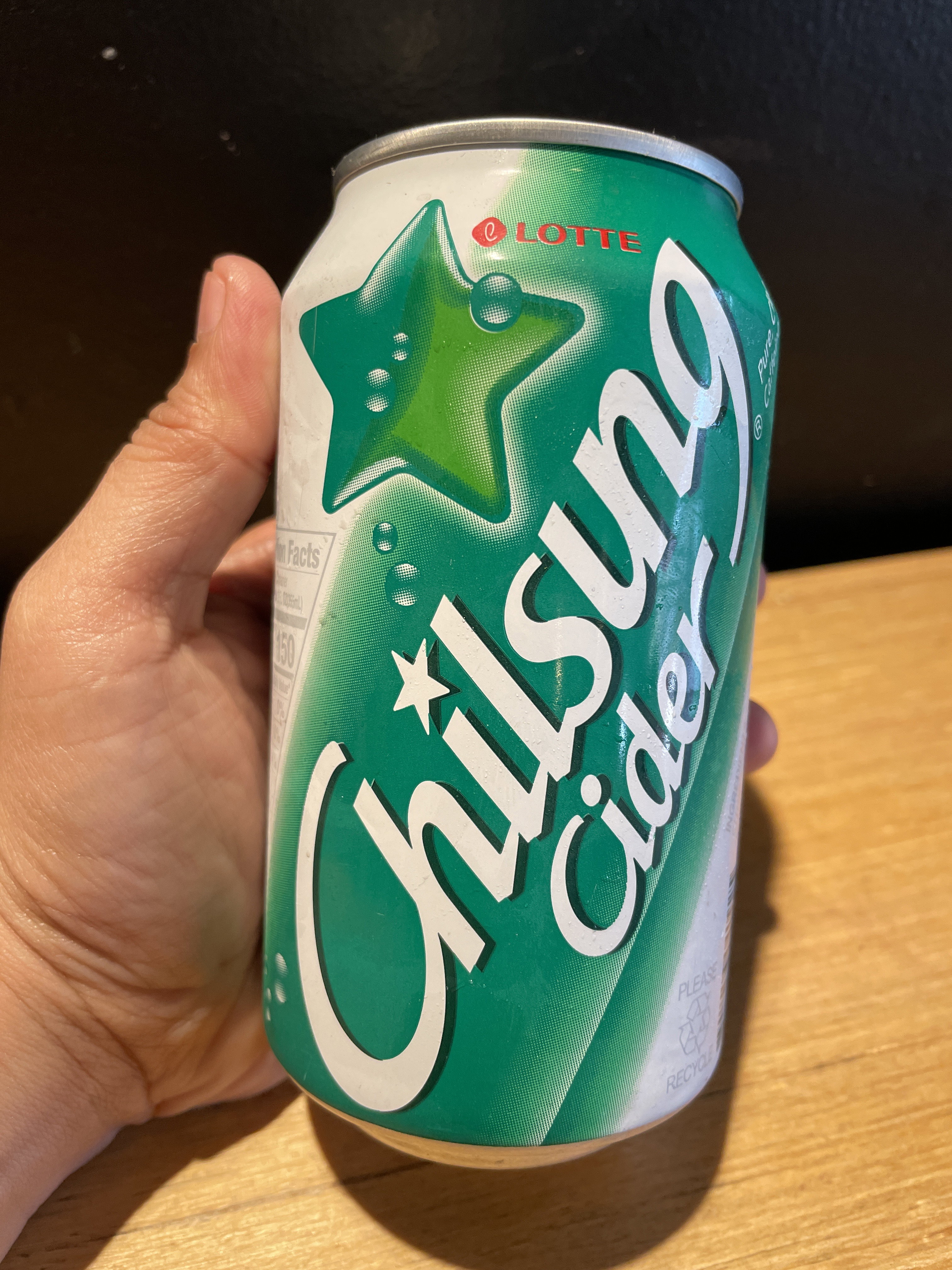 Lotte Chilsung Cider 355ml