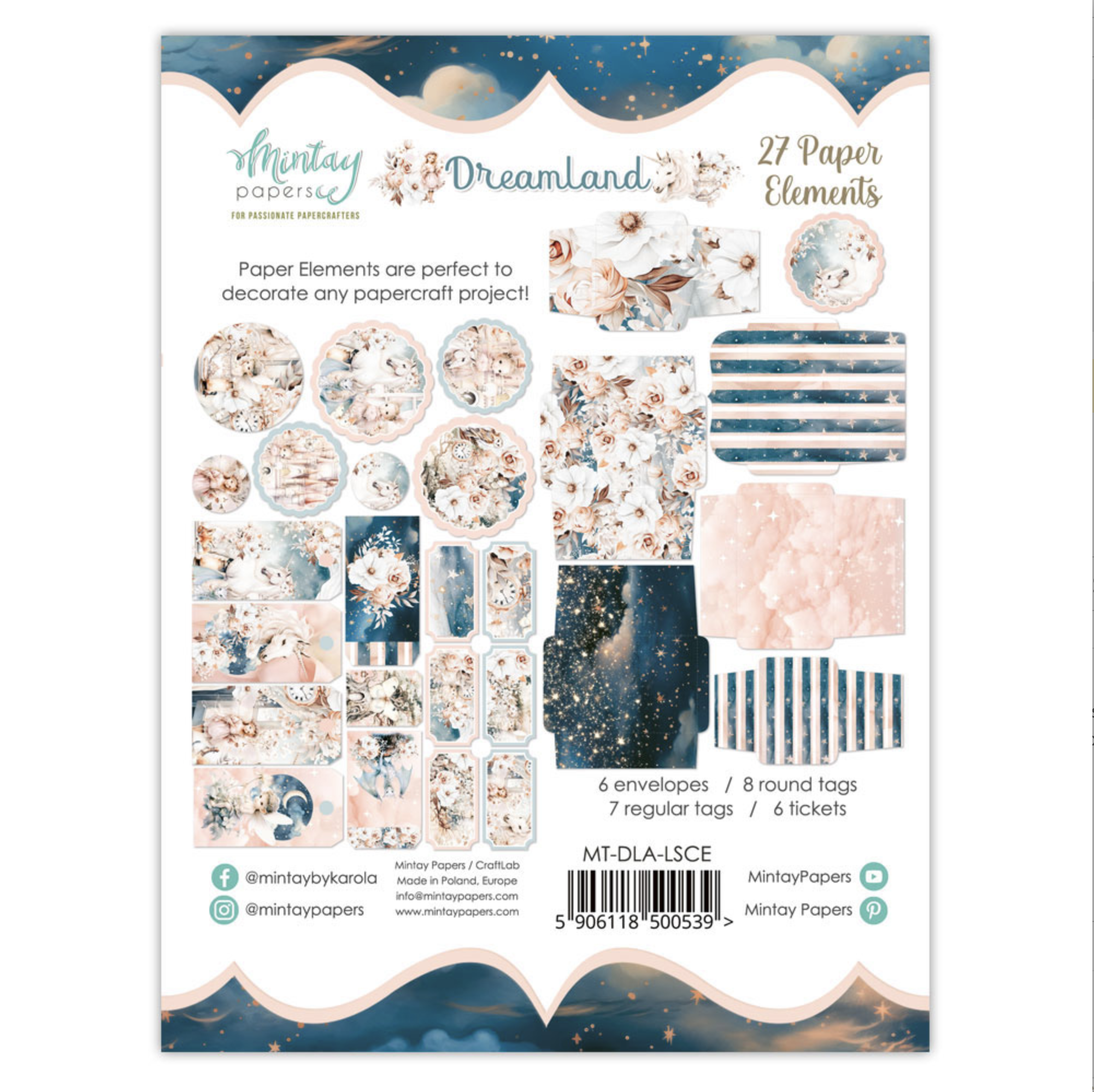 Mintay Dreamland Collection Paper Elements_1
