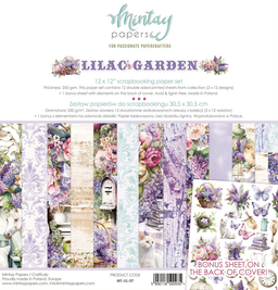 Mintay Lilac Garden Paper Set