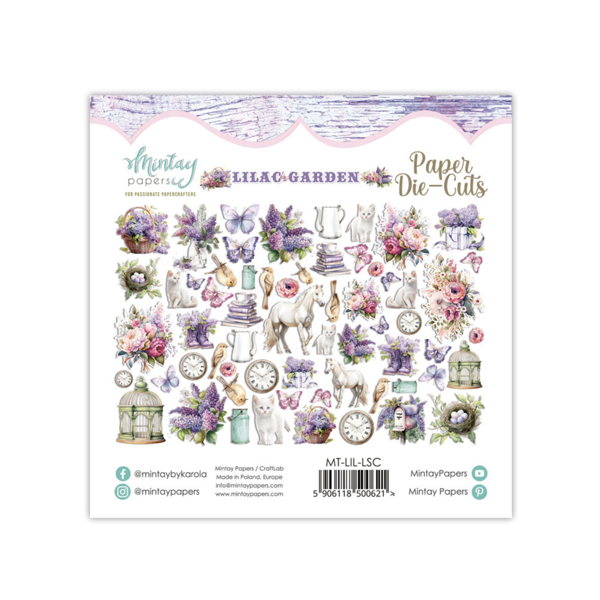 Mintay Lilac Garden Die-Cuts_1