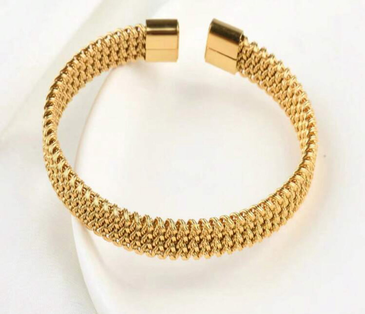 Stainless Steel Cuff Bracelet _1