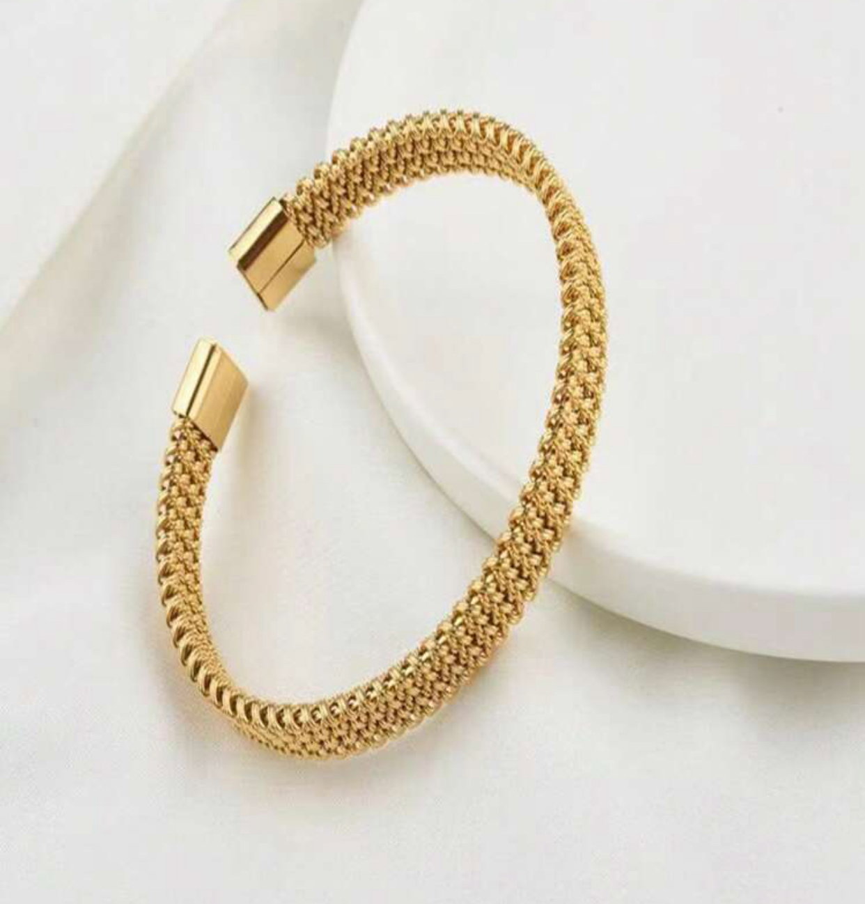 Stainless Steel Cuff Bracelet _2
