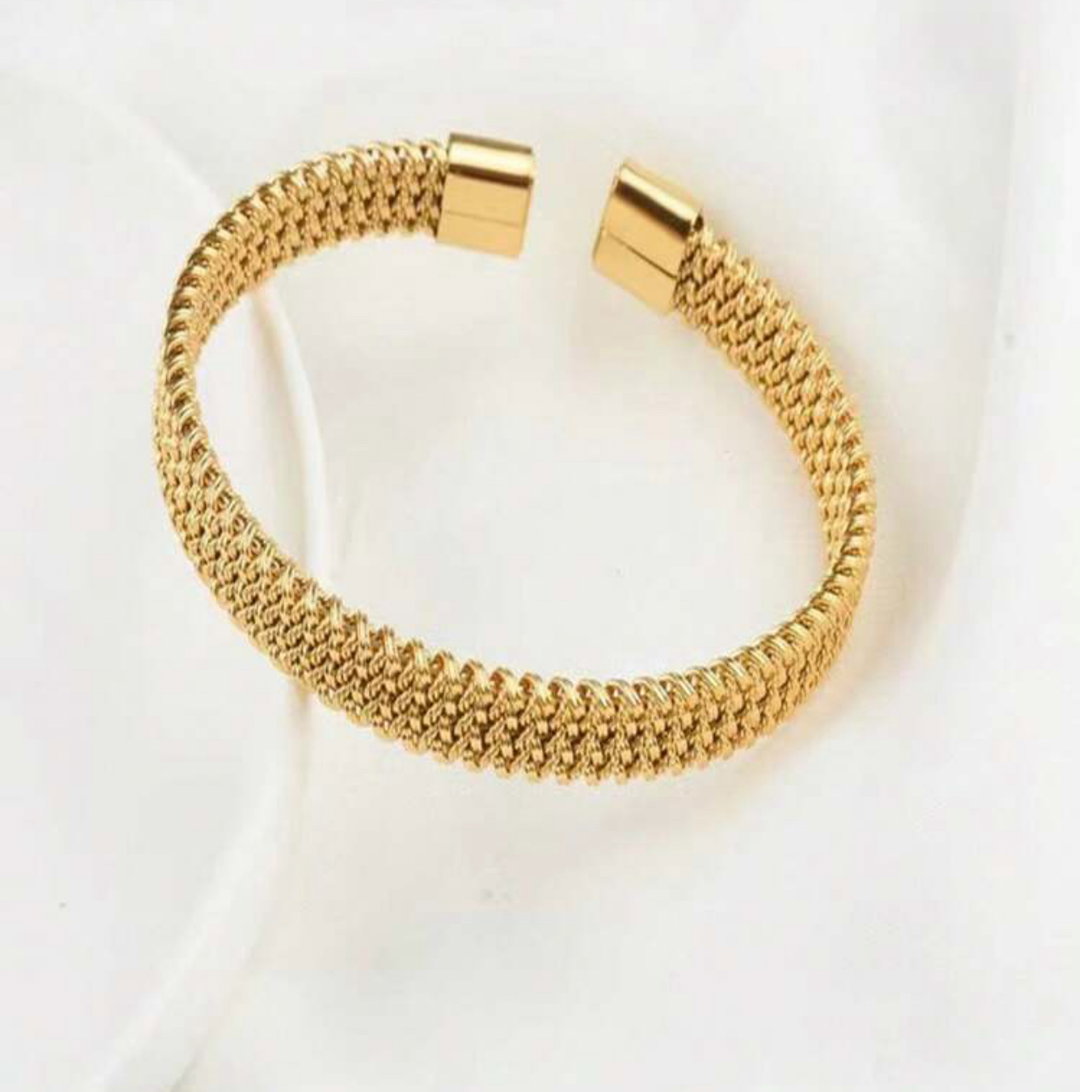 Stainless Steel Cuff Bracelet