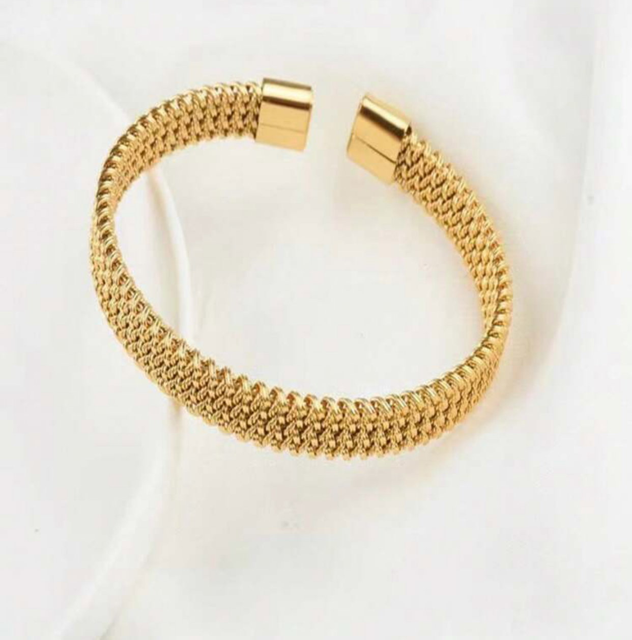 Stainless Steel Cuff Bracelet _0