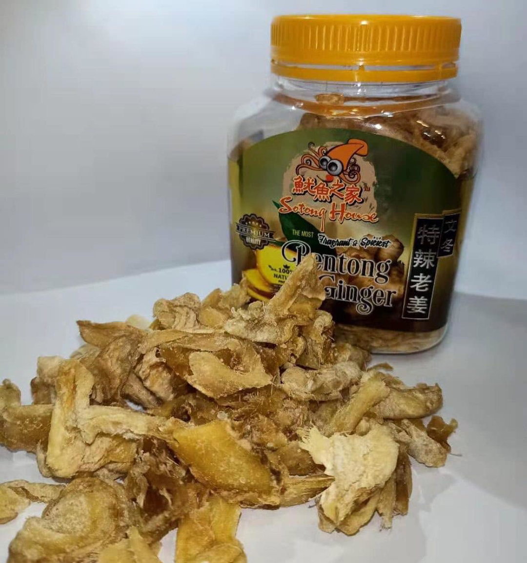 Bentong Ginger 文冬特辣姜片 【190g】