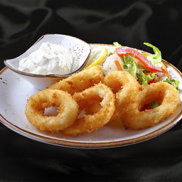 Squid rings in batter 
