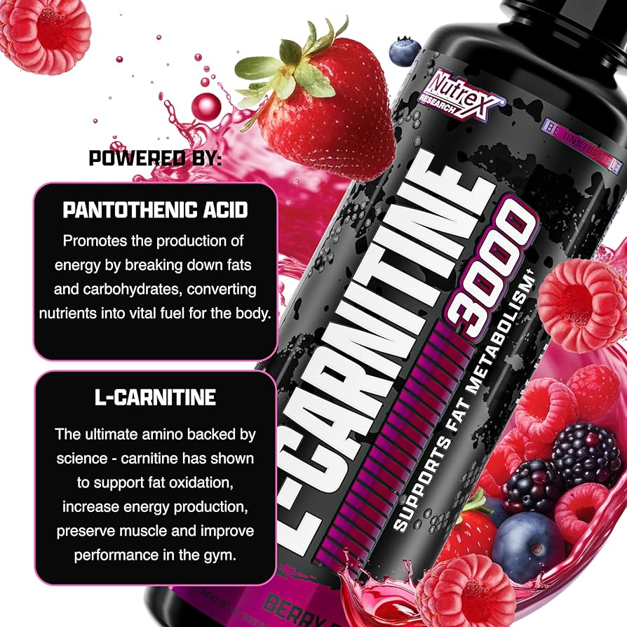 NUTREX L-CARNITINE 3000 31 SERV
BERRY BLAST_1