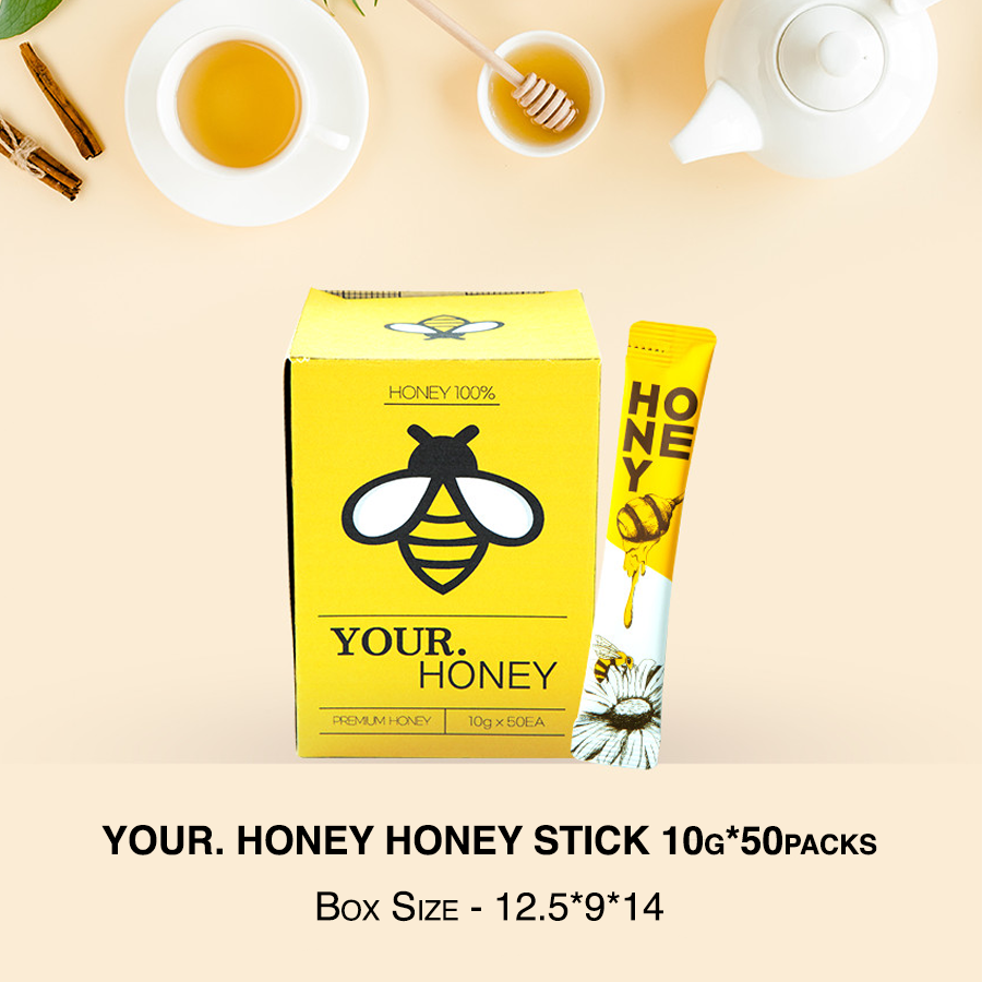 SunFarm - 100% Natural Pure Acacia Honey Sticks (10g x 50sticks)_7